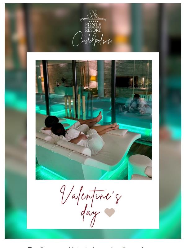 A San Valentino... Regala benessere.