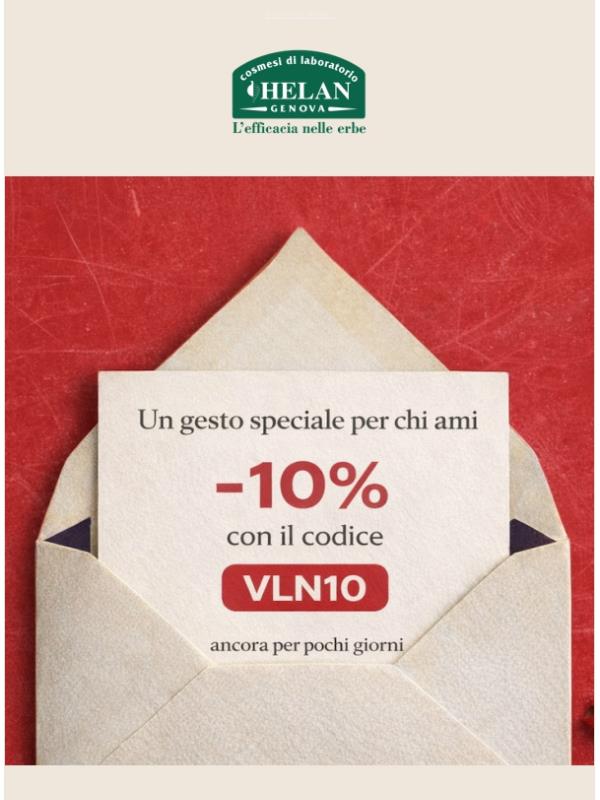 ✨ -10% solo per te: non lasciarlo scappare