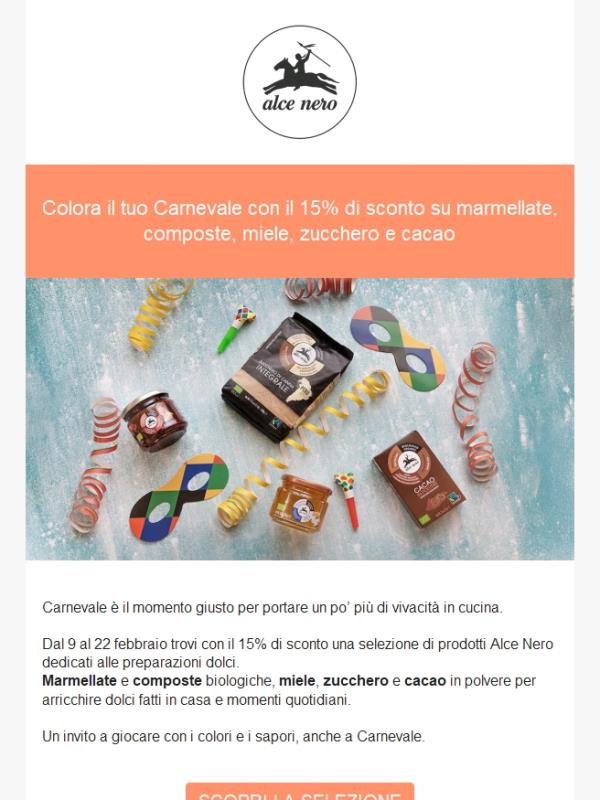 Colora il tuo Carnevale con il −15%