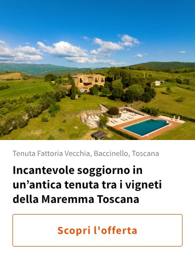 Incantevole soggiorno in un%27antica tenuta tra i vigneti della Maremma Toscana