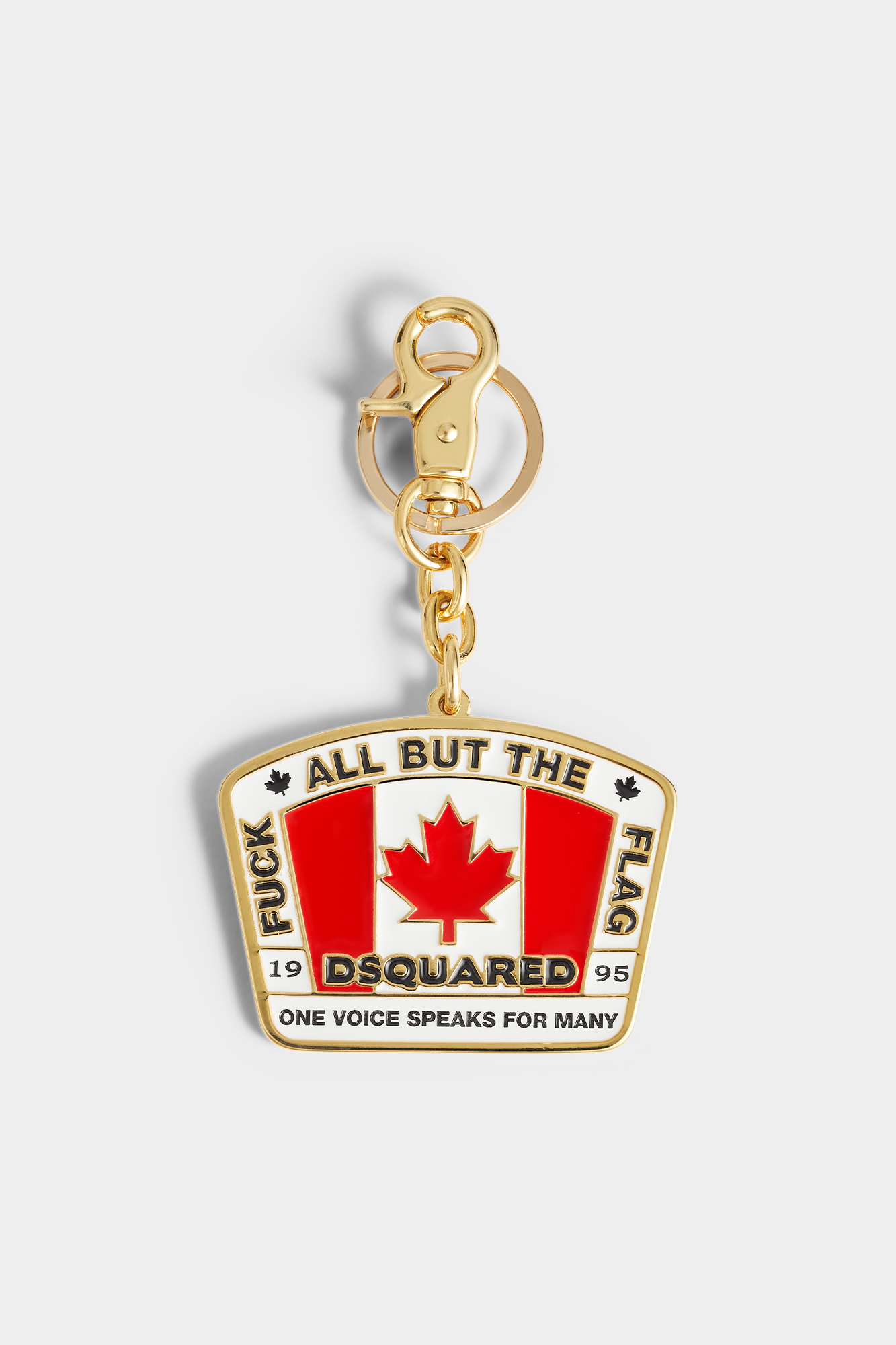 Canadian Flag Key Ring