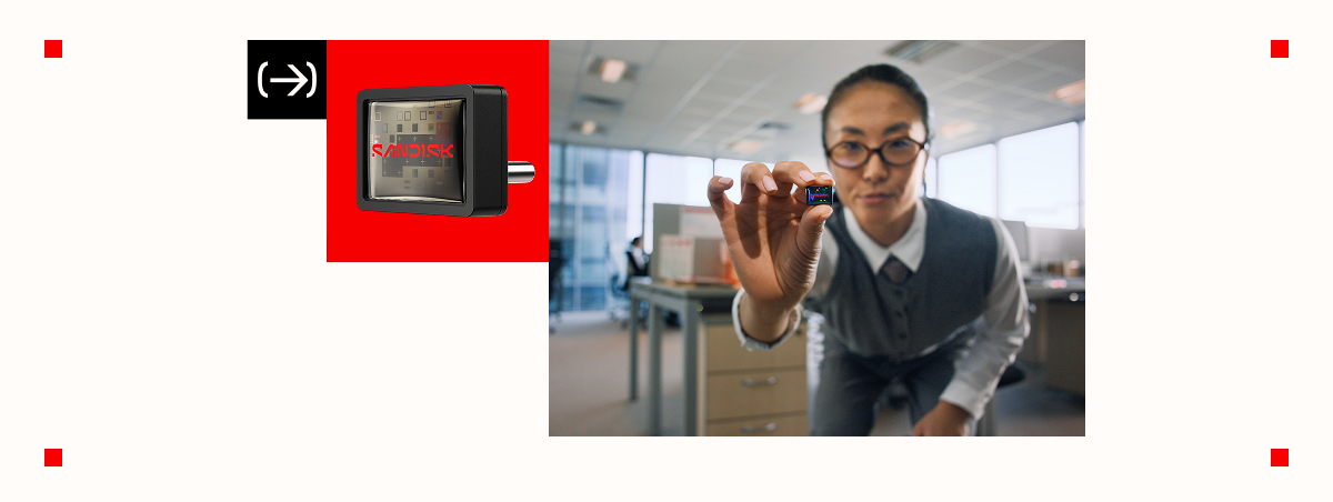 L'unit&agrave; flash USB-C&trade; da 1 TB^ pi&ugrave; piccola al mondo