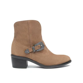 Nero Giardini Stivaletti Texani Camperos Chelsea in Camoscio Mou