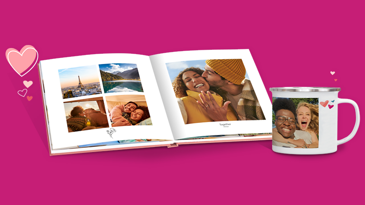 Mix di prodotti per San Valentino