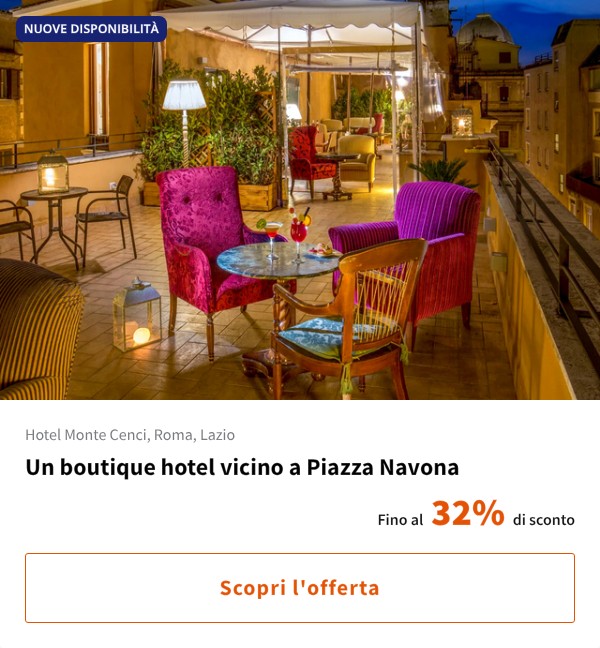 Un boutique hotel vicino a Piazza Navona