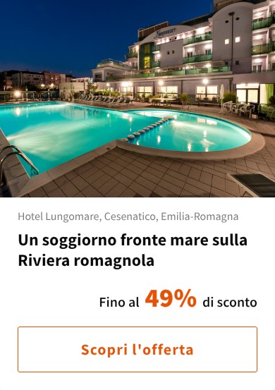 Un soggiorno fronte mare sulla Riviera romagnola