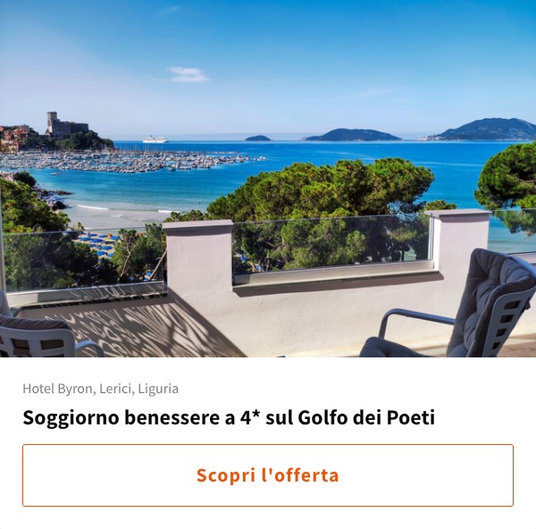 Soggiorno benessere a 4* sul Golfo dei Poeti