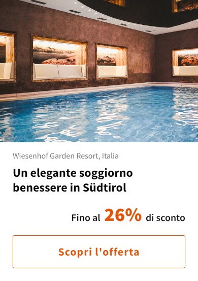 Un elegante soggiorno benessere in Südtirol