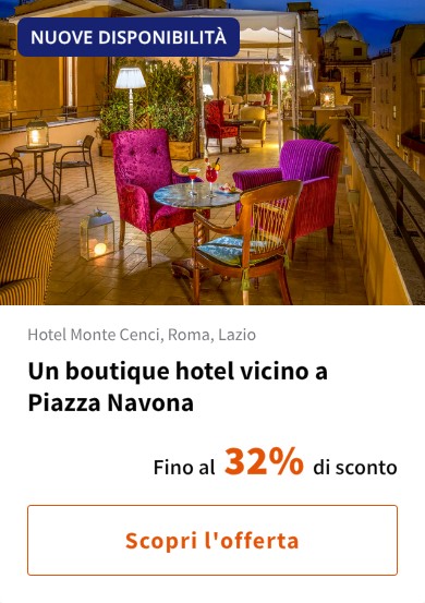 Un boutique hotel vicino a Piazza Navona