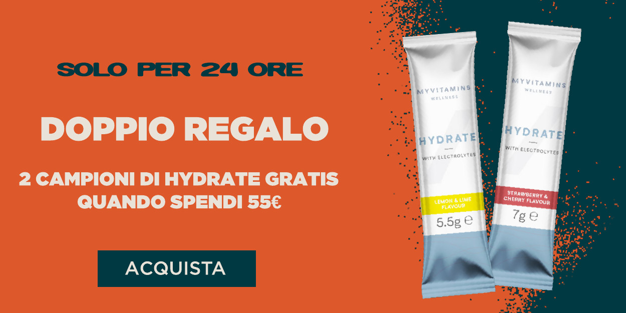 2 campioni hydrate gratis da 90€