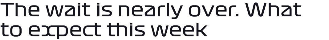 What to expect when the new cars hit track