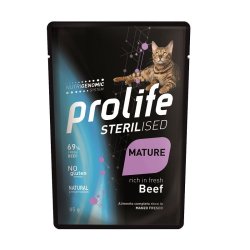 Image of Prolife Sterilised Mature Manzo umido gatto