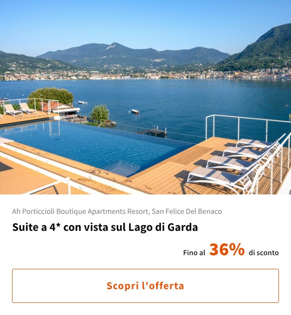 Suite a 4* con vista sul Lago di Garda