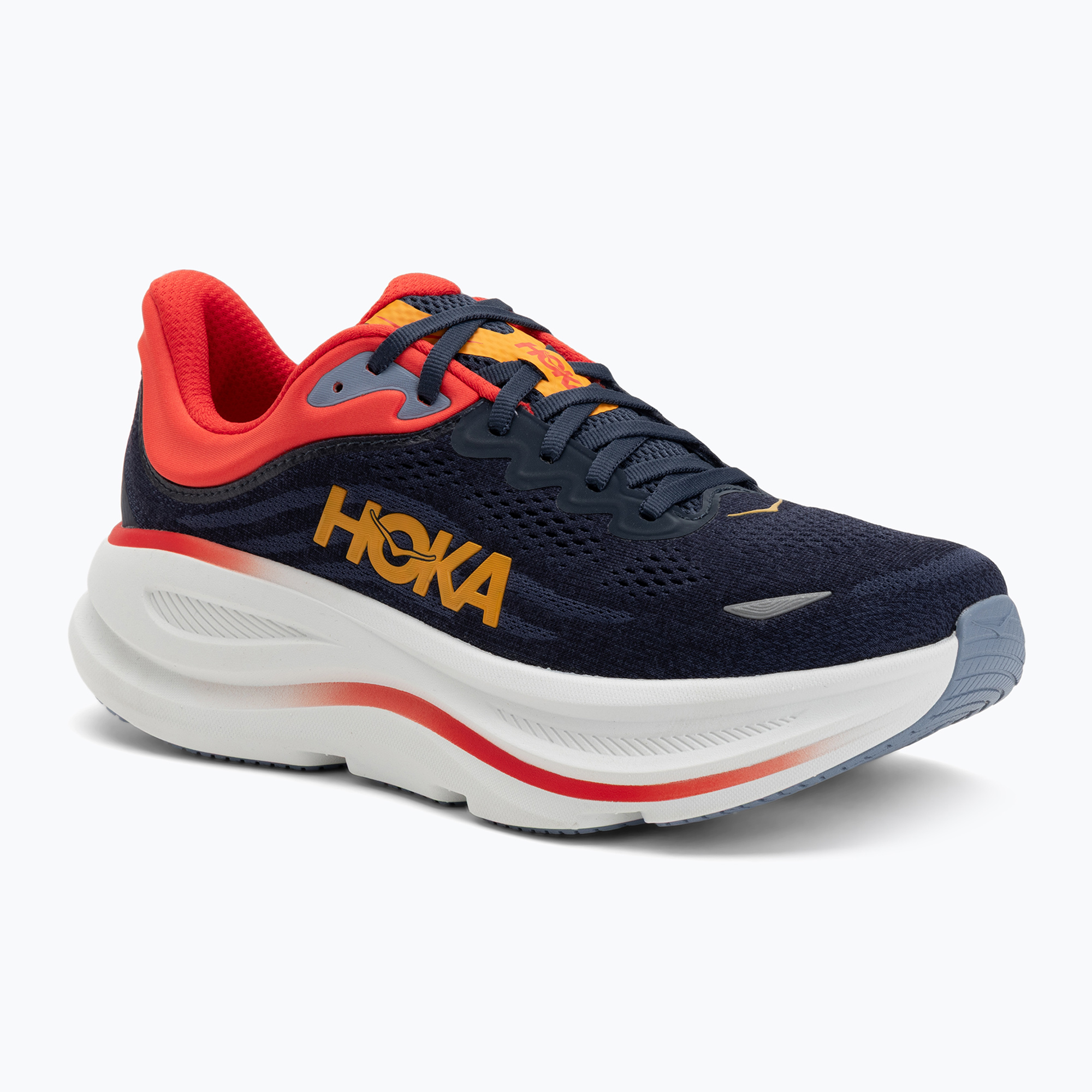 Scarpe da corsa da uomo HOKA Bondi 9 varcity blu navy/nautico