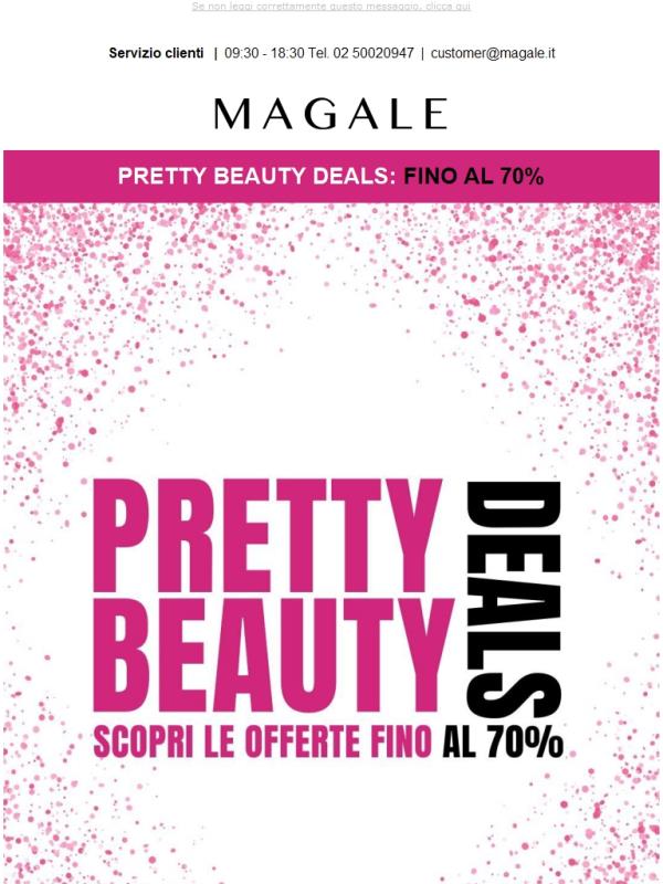 Pretty beauty deals: nuove offerte fino al -70% 💗✨