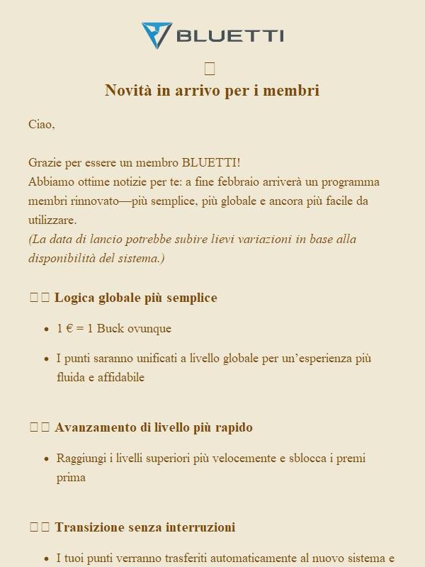 🌍 Sta arrivando qualcosa di più grande per il tuo Membership