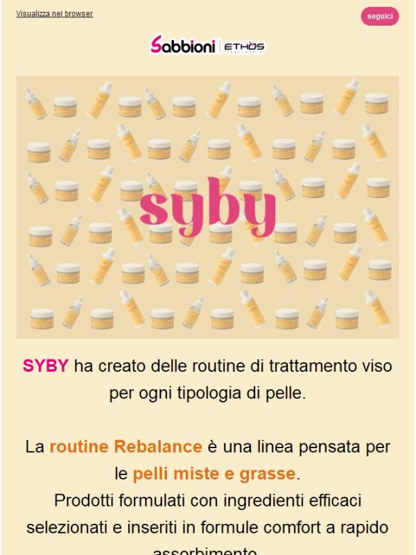 Scopri Syby e la routine Rebalance 🍊