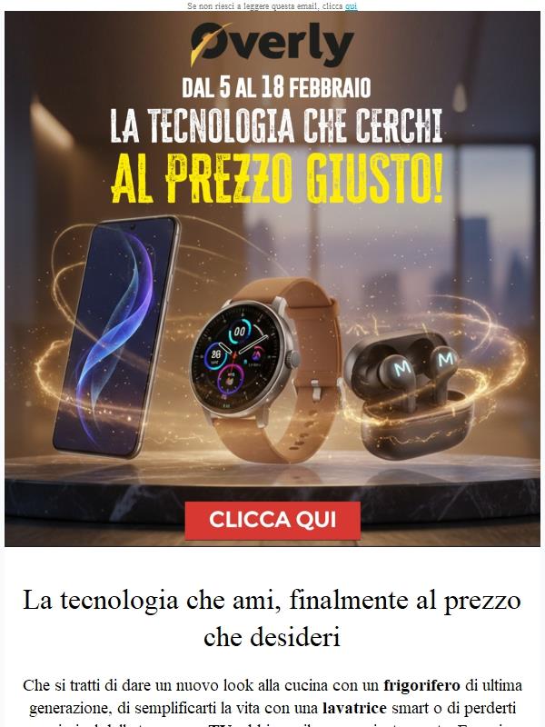 La Tecnologia che cerchi, al prezzo che meriti!