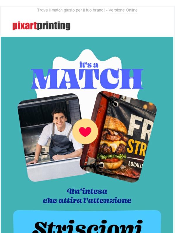 Che intesa! Striscioni pubblicitari fino al -30%