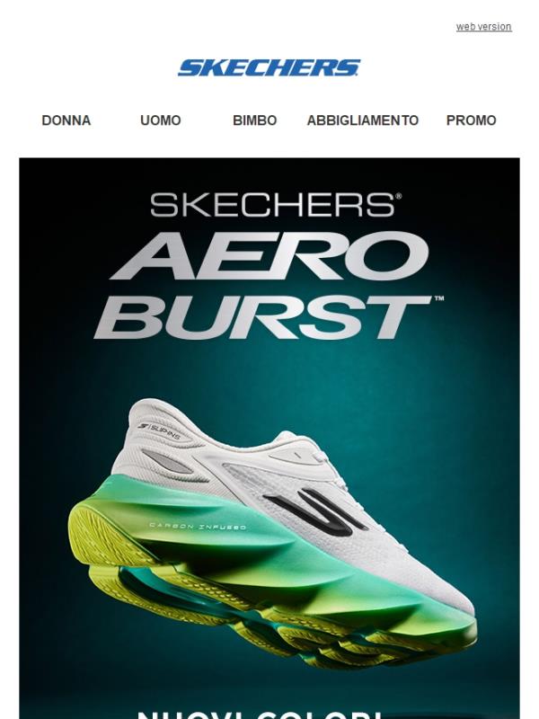 Nuovi colori running: Skechers AERO Series