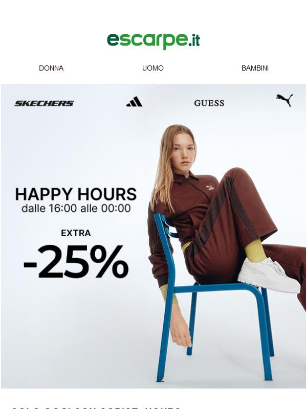 Acchiappa il -25% prima che scocchi la mezzanotte ⏰