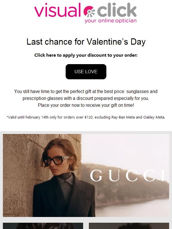Last chance for Valentine’s Day