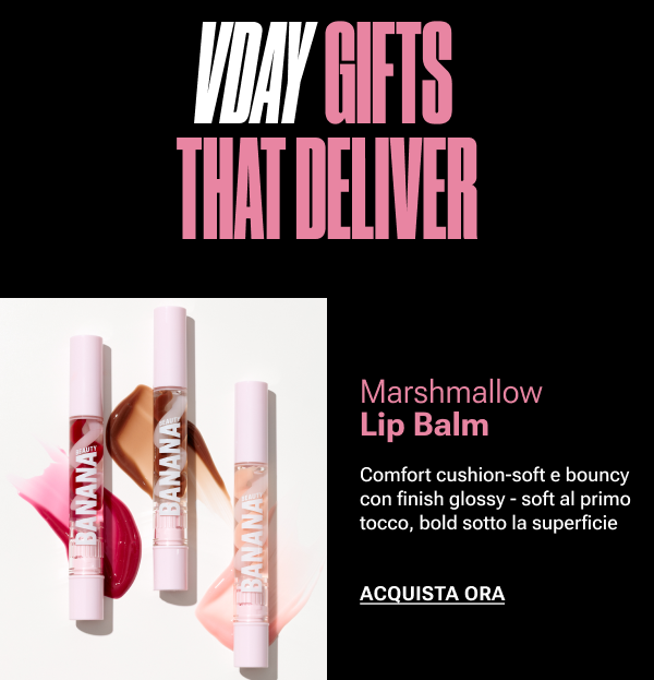 VDAY GIFTS THAT DELIVER – Marshmallow Lip Balm