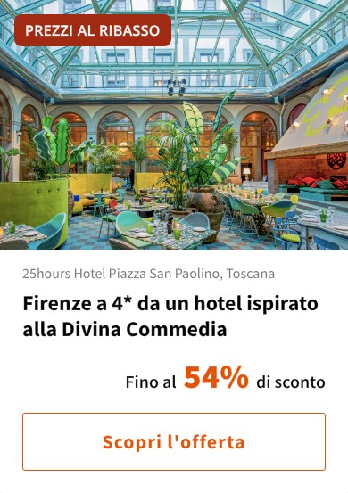 Firenze a 4* da un hotel ispirato alla Divina Commedia