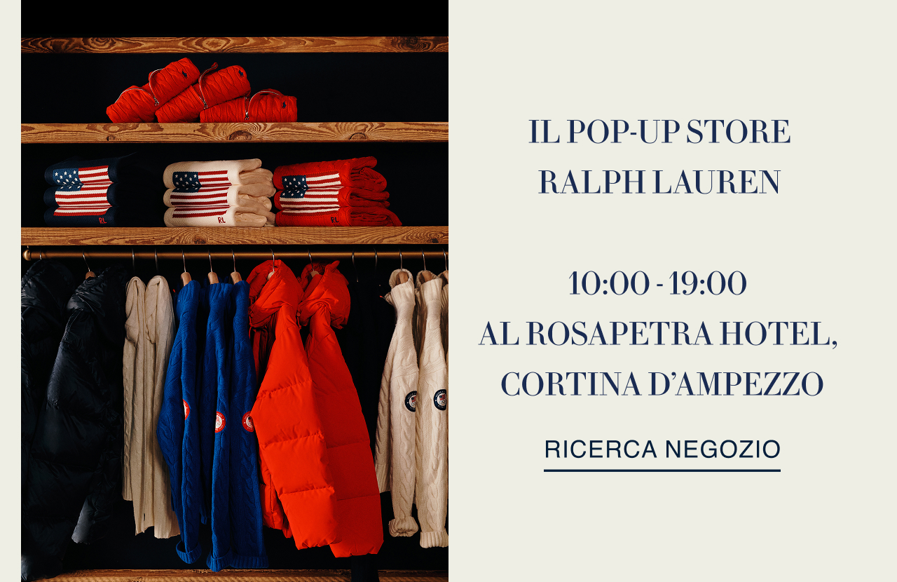 IL POP-UP STORE RALPH LAUREN ​