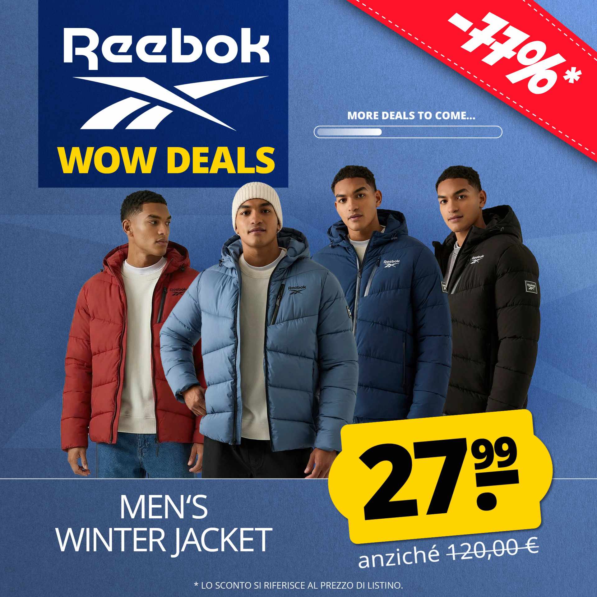 Reebok solo 27,99 €