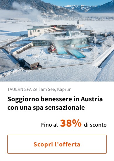 Soggiorno benessere in Austria con una spa sensazionale