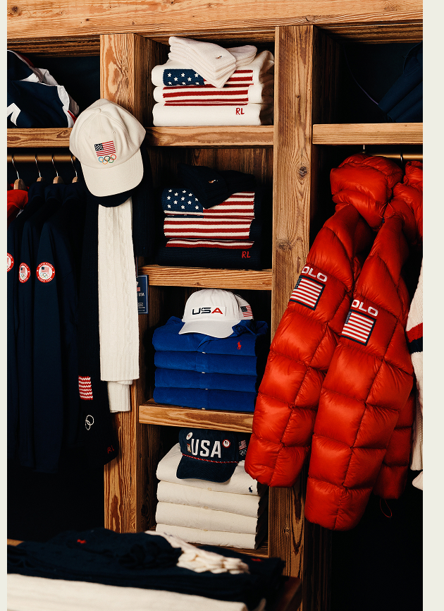 Il pop-up store di Cortina con la collezione Team USA