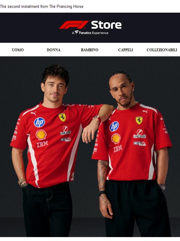 Now Live: Ferrari 2026 Teamwear Drop 2