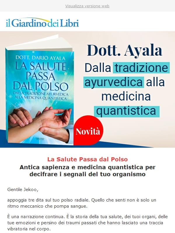 🧬 La tua salute... passa dal polso (Ayurveda e medicina quantistica)
