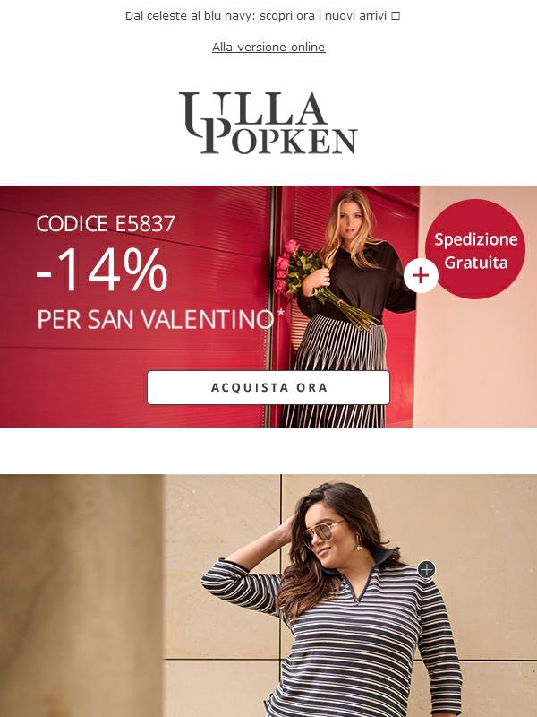Oggi: -14% di sconto su tutto + spedizione gratuita✨