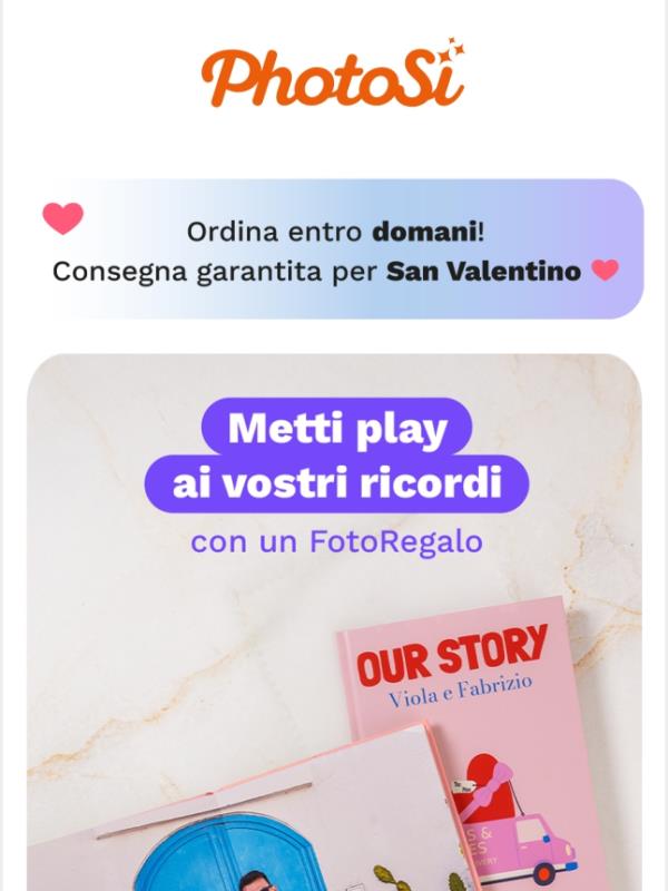 Ultima occasione per San Valentino 😱