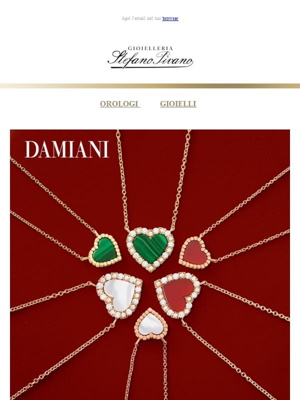 💌 Sei ancora in tempo: regala un Cuore Damiani per San Valentino ❤️