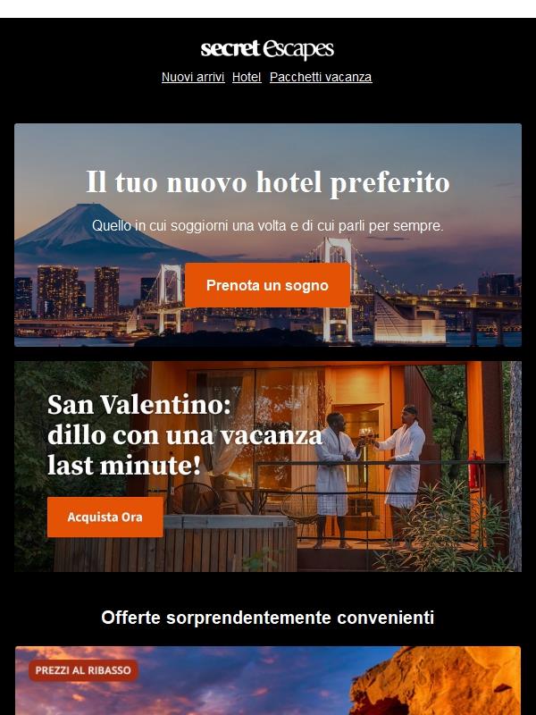 Mercoledì da effetto wow