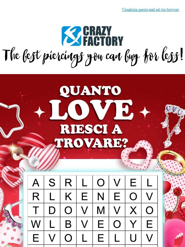 💰 Questo cruciverba vale 300 Crazy Cash Points, .