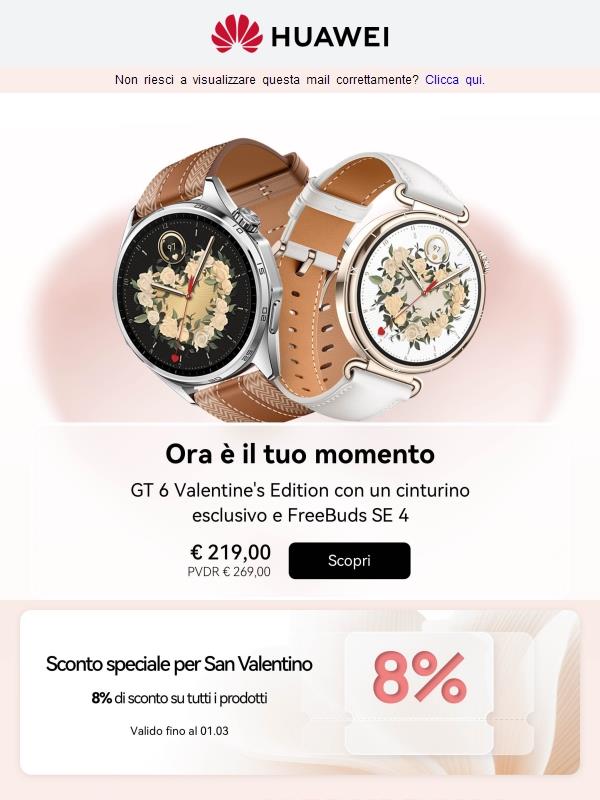 💝 Ultima chiamata per San Valentino!