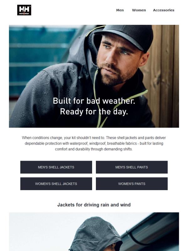 Dependable shells for demanding workdays