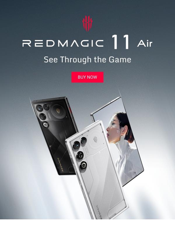 🔥 The REDMAGIC 11 Air Is Now Officially Available!