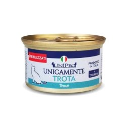 Image of UniPro Unicamente Sterilizzato Trota 85g umido gatto monoproteico