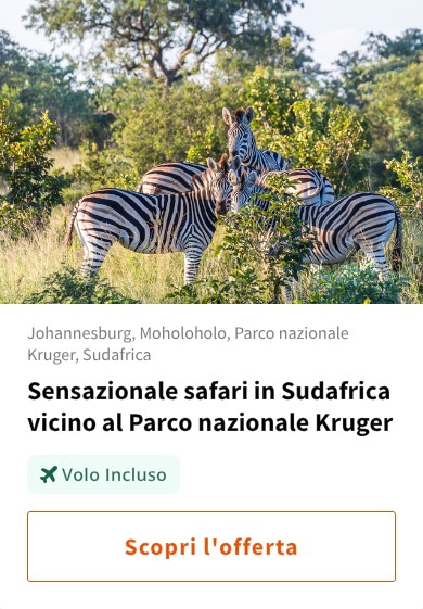 Sensazionale safari in Sudafrica vicino al Parco nazionale Kruger