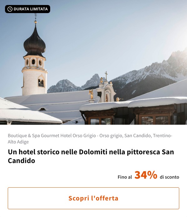 Un hotel storico nelle Dolomiti nella pittoresca San Candido