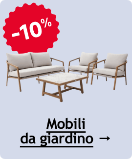 scopri la categoria mobili da giardino 