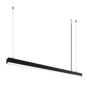 Philips 2835 Apparecchio lineare LED CCT 120Cm (tono luce dimmerabile) 40W 6000Lm IP40 finitura nera