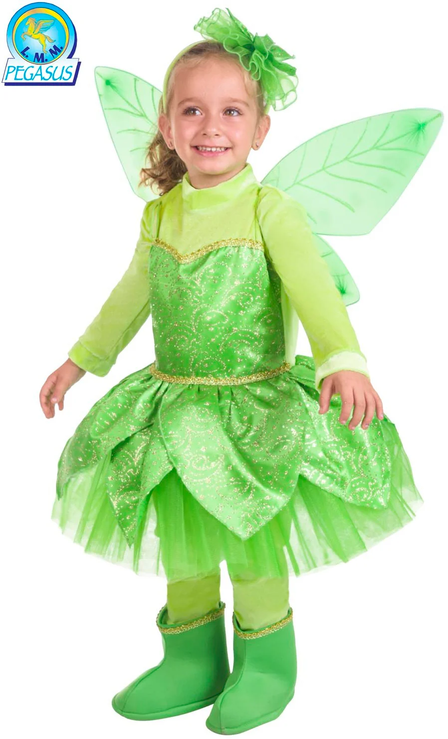 COSTUME CARNEVALE CAMPANELLINO BABY DA 3 A 6 ANNI - PEGASUS COD. 0445