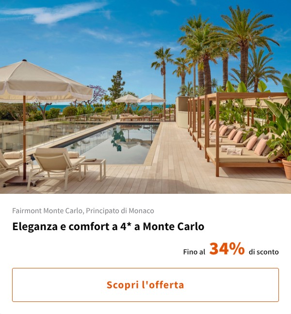 Eleganza e comfort a 4* a Monte Carlo