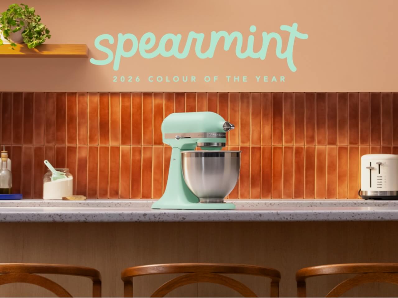 Spearmint - Colour of the Year 2026